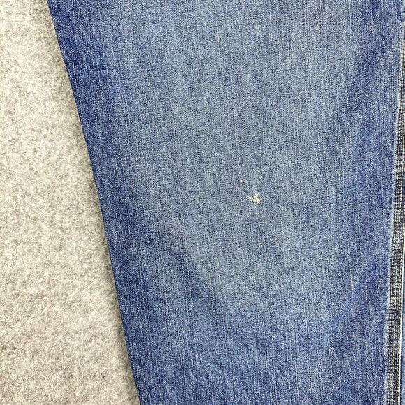 Cinch Blue Label Carpenter Jeans Mens 40x34 Painted Thrashed Loose Utility Work* - Picture 5 of 16